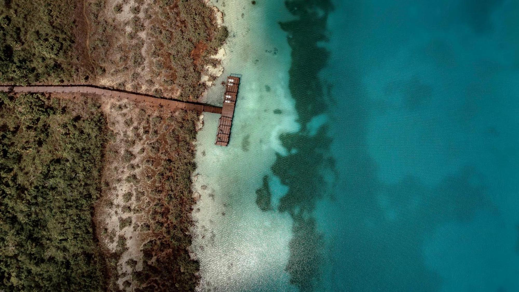 Boca De Agua Bacalar Hotel Xul-Ha Buitenkant foto