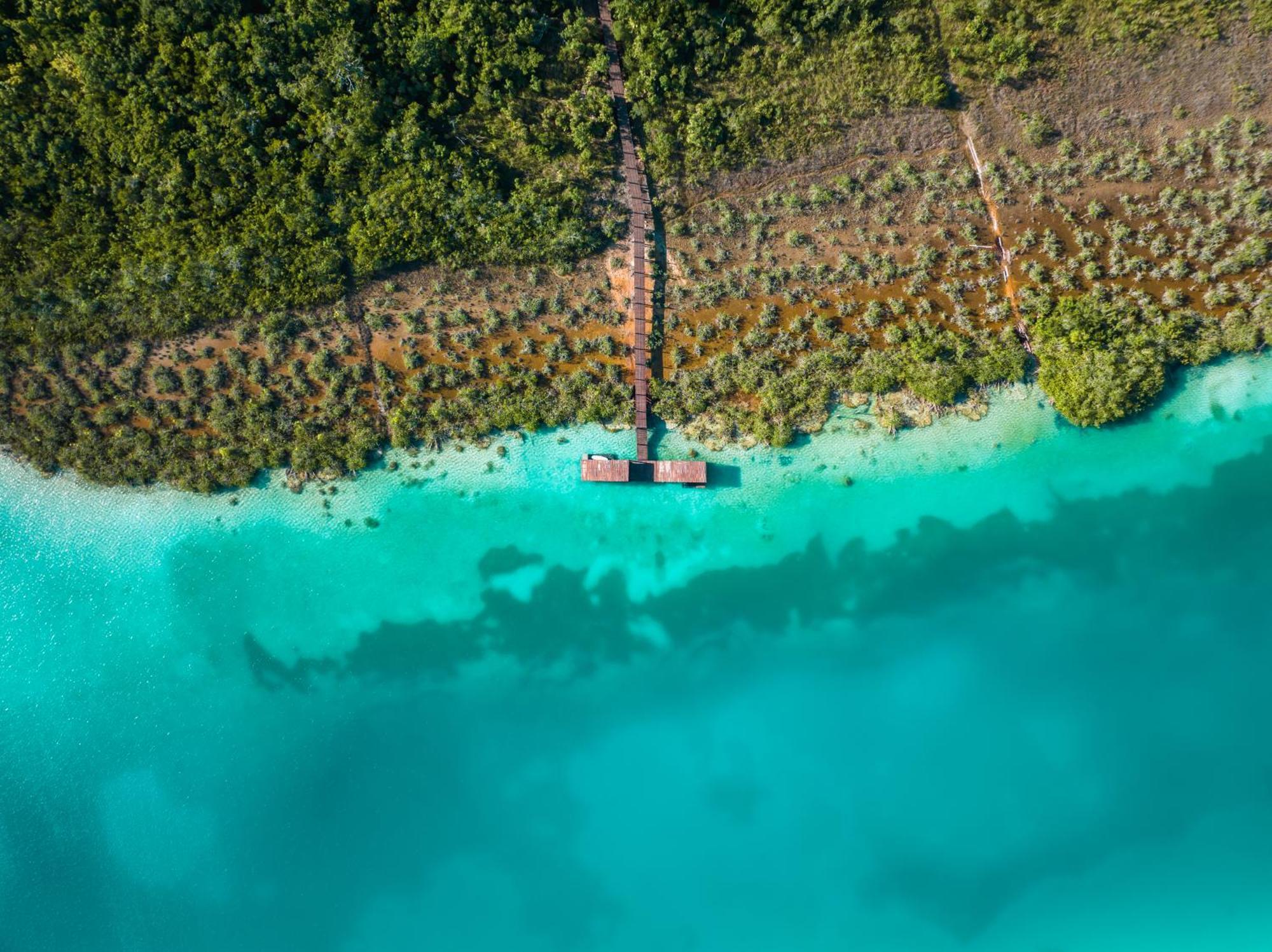 Boca De Agua Bacalar Hotel Xul-Ha Buitenkant foto