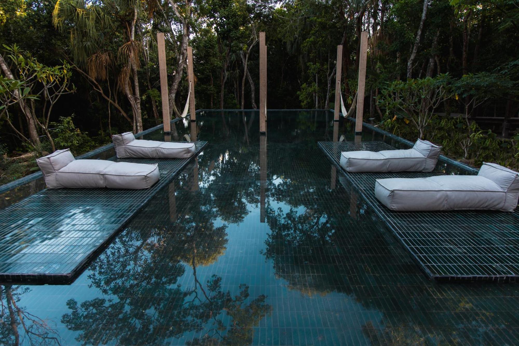 Boca De Agua Bacalar Hotel Xul-Ha Buitenkant foto