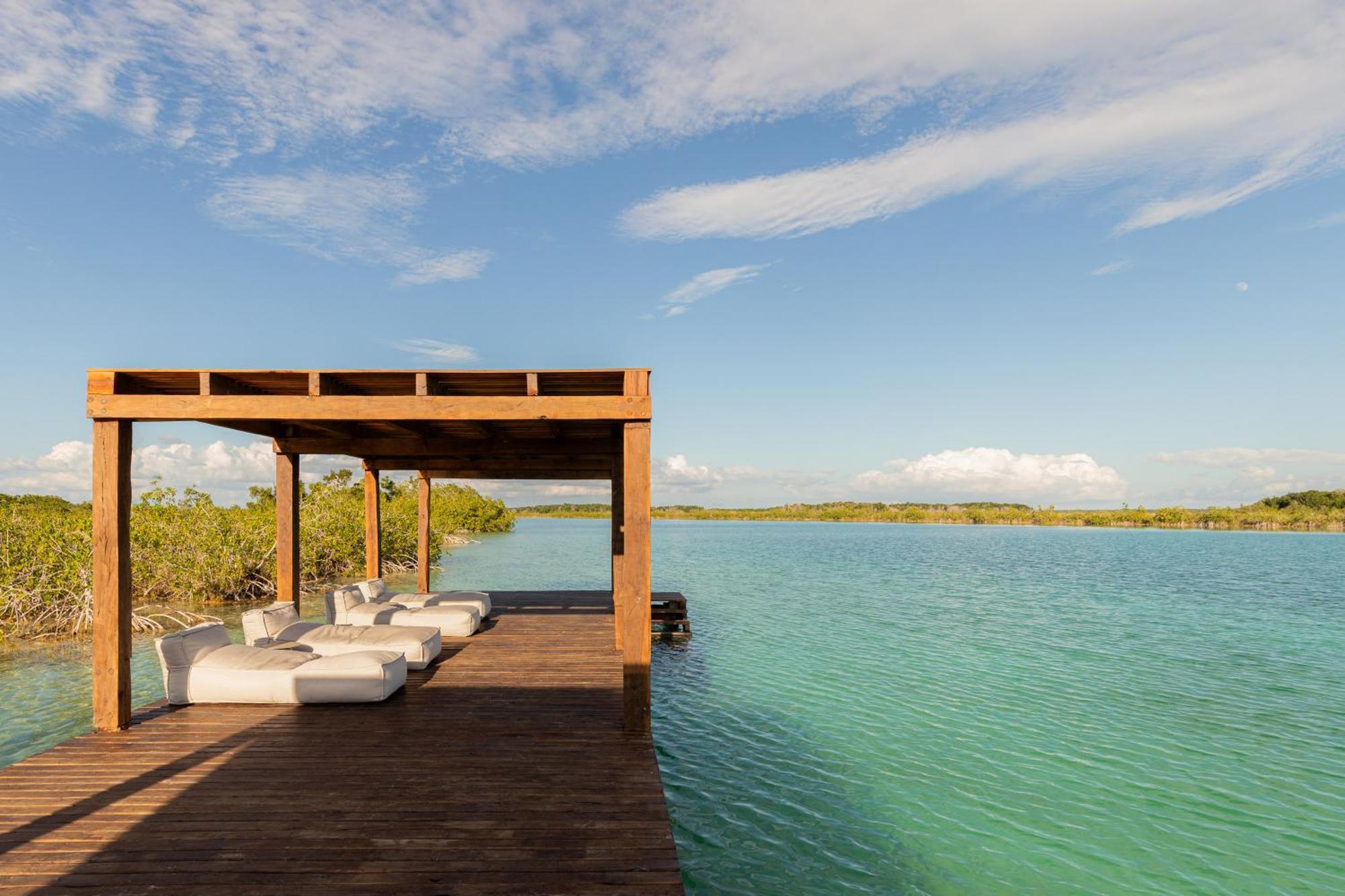 Boca De Agua Bacalar Hotel Xul-Ha Buitenkant foto