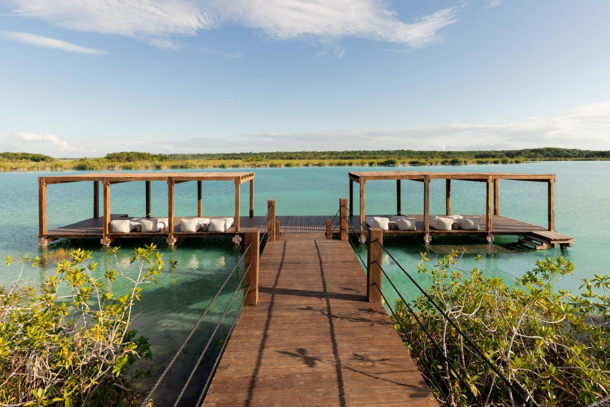 Boca De Agua Bacalar Hotel Xul-Ha Buitenkant foto