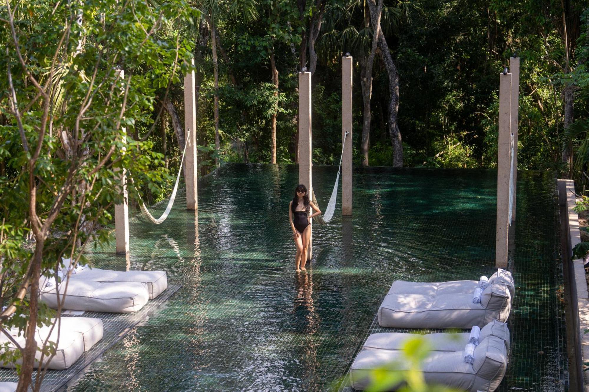 Boca De Agua Bacalar Hotel Xul-Ha Buitenkant foto