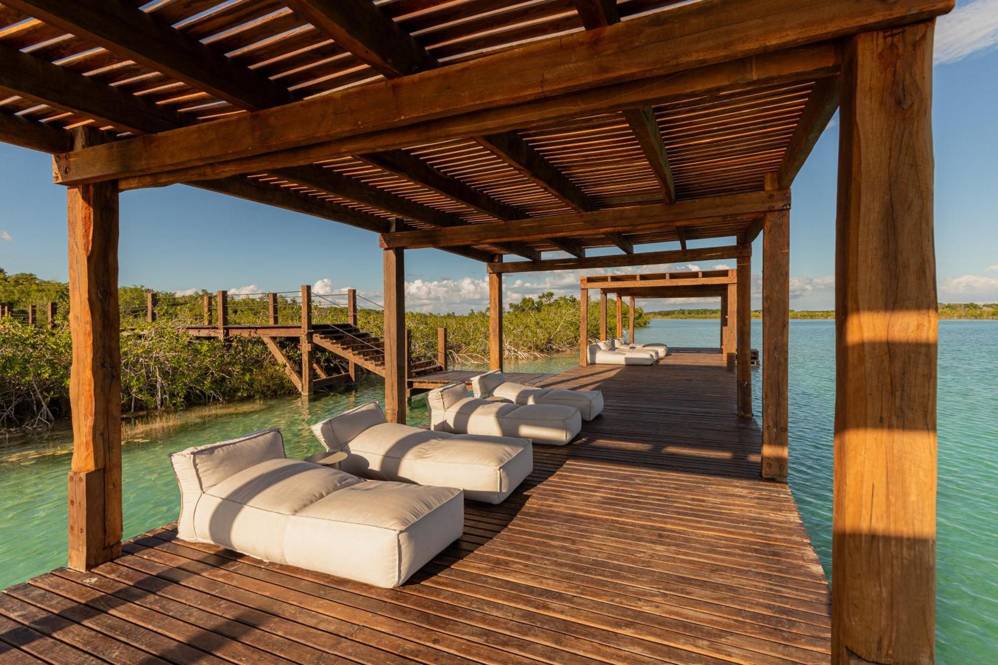 Boca De Agua Bacalar Hotel Xul-Ha Buitenkant foto